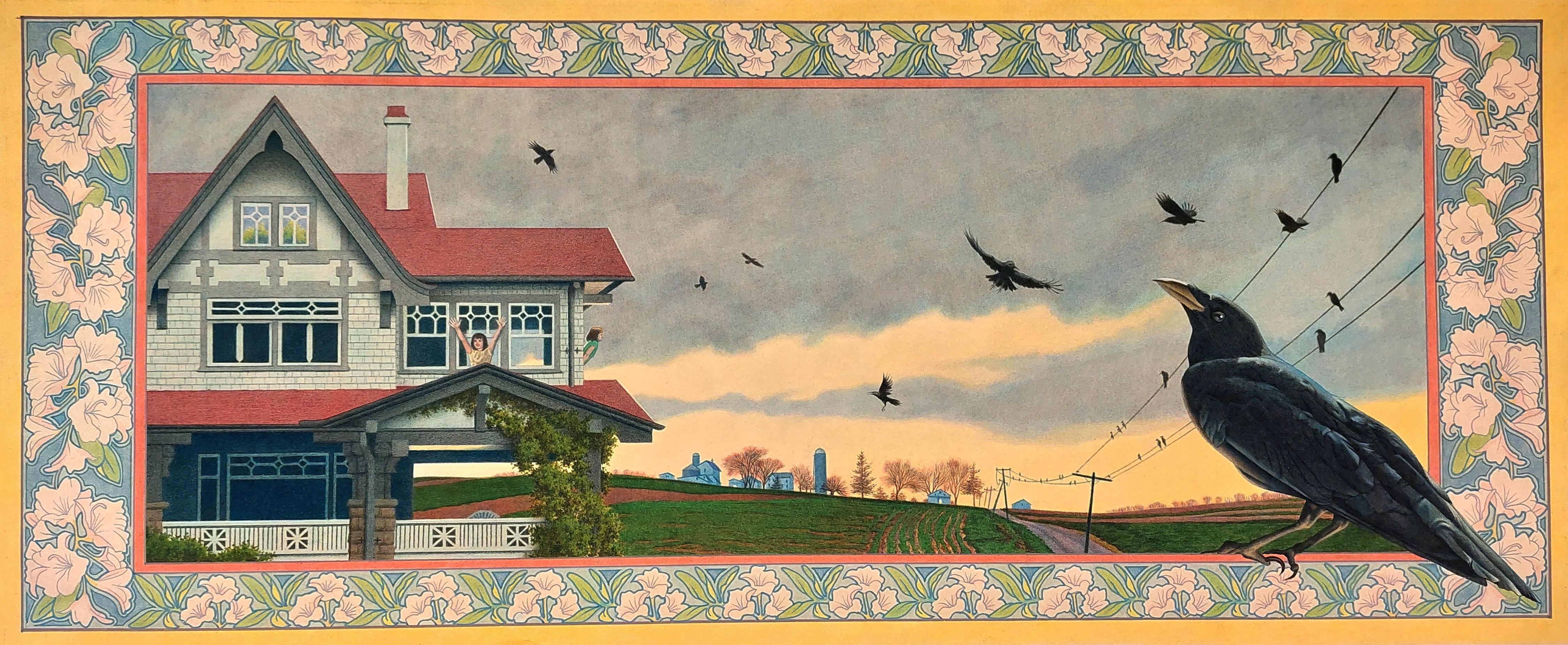 Featured artwork - Crows At Dawn