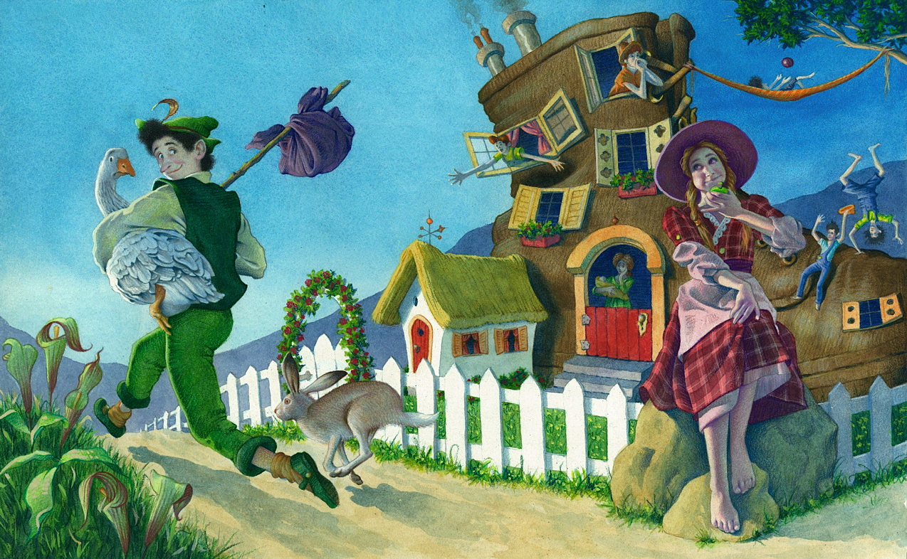 Featured artwork - Jack and Miss Muffet